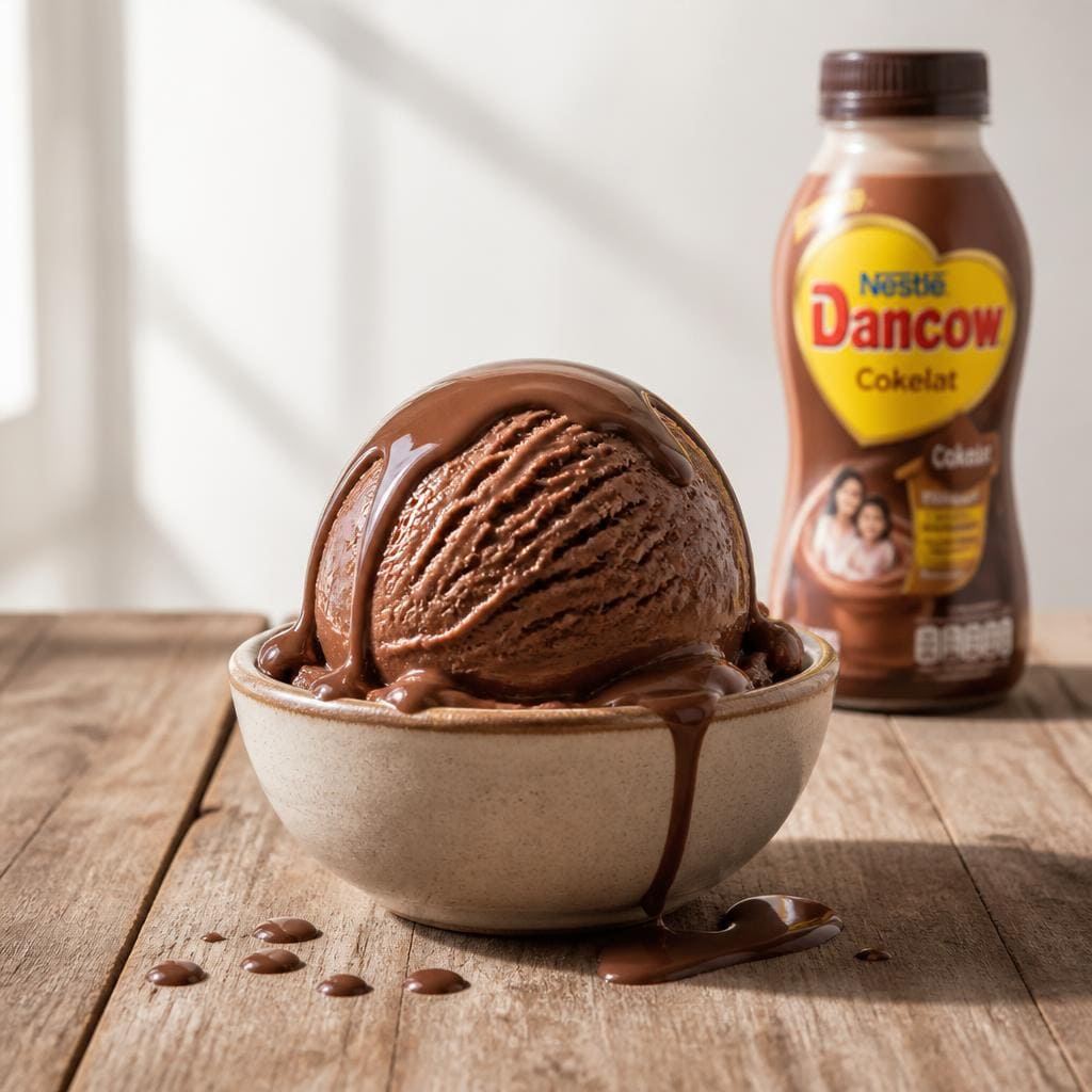 Es Dancow Coklat Warkop Bening